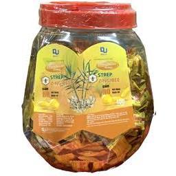 Kẹo gừng ngậm ho Strep Zingibee Đại Uy - Giảm ho, đau rát họng, khản cổ ( thành phần dược liệu) LỌ 400 viên