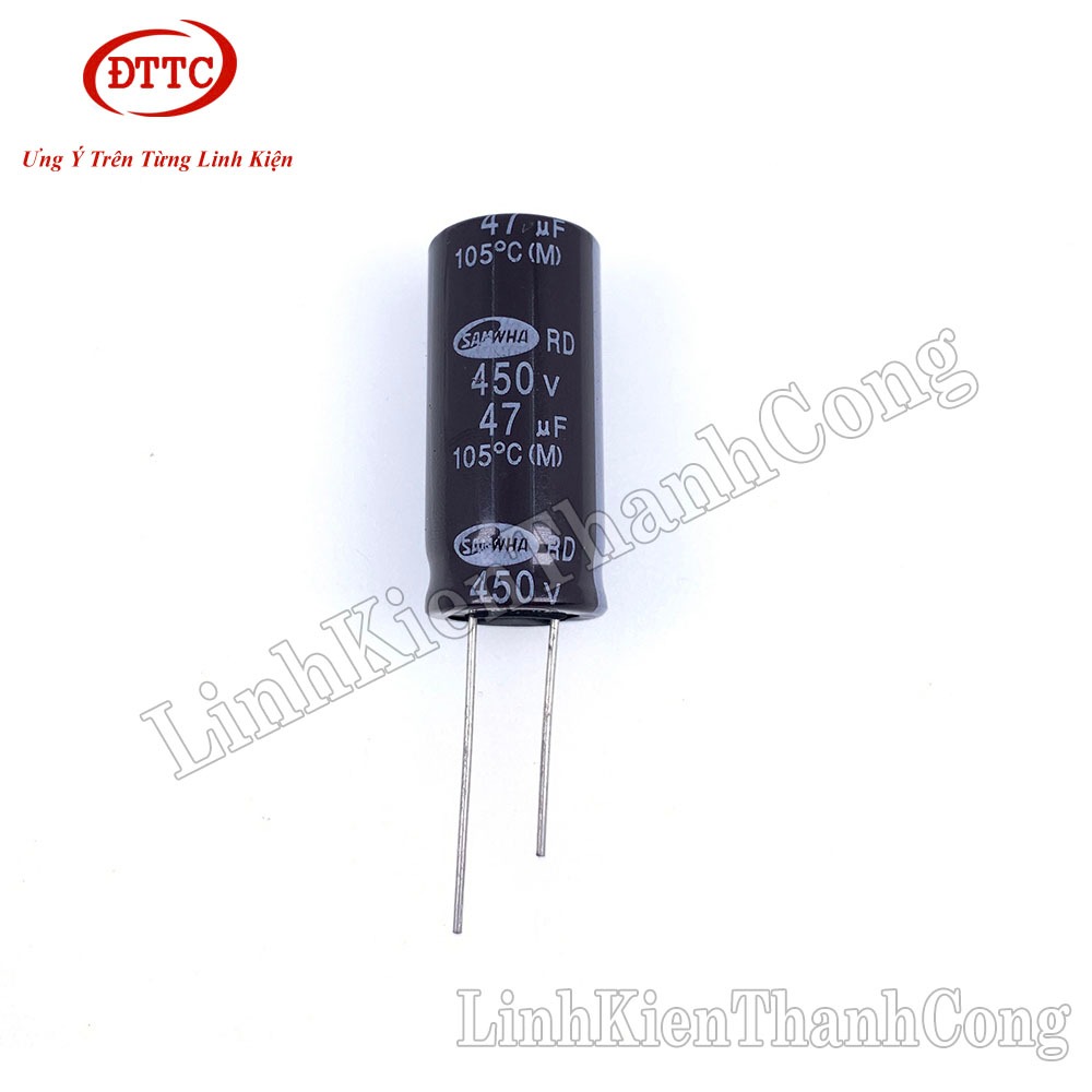 Bộ 3 Chiếc Tụ 47uF 450V (16x35mm)