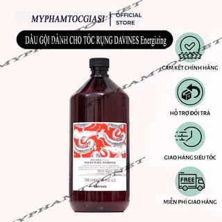 (DAVINES_CHÍNH HÃNG) Dầu gội chống rụng tóc, kích mọc tóc Davines Energizing Shampoo 1000ml