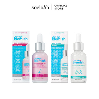 Combo Tinh Chất Giúp Tẩy Tế Bào Chết Bye Bye Blemish 30ml & Tinh Chất Phục Hồi Dưỡng Da Bye Bye Blemish 30ml