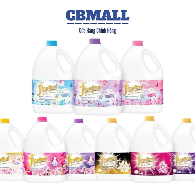 (CÓ TEM PHỤ) Nước giặt xả Thái Lan FineLine 3000ML