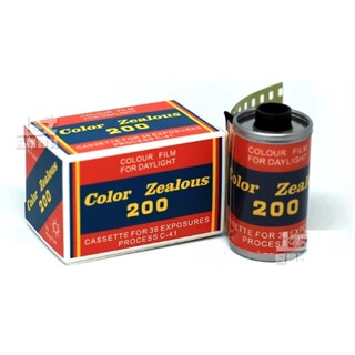 Phim chụp ảnh màu COLOR ZEALOUS CZ200 36exp Date 11/2027 film 35mm tráng C41 dùng được máy PNS