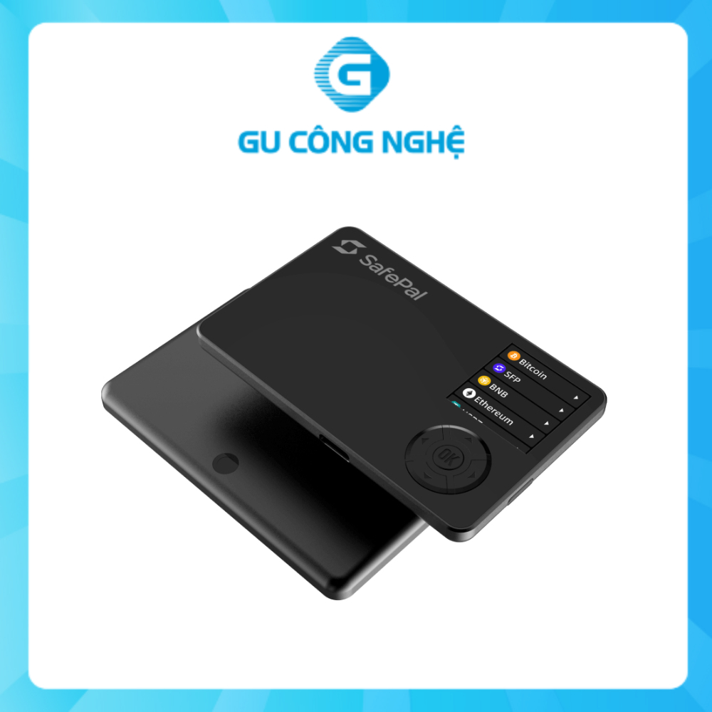 Ví SafePal S1 Pro cao cấp - màn hình kính cường lực, dung lượng Pin 500mAh