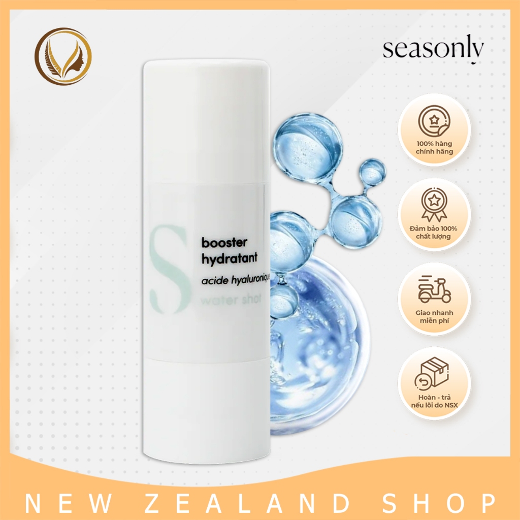 Kem dưỡng ẩm, giảm nếp nhăn Pháp Seasonly Moisturizing Booster (Booster Hydratant) 10ml