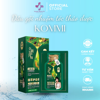 Dầu Gội Nhuộm Tóc Thảo Dược KUMMI Nhật Bản Lên Màu Chuẩn Salon Tự Nhiên Nuôi Dưỡng Tóc Óng Mượt 