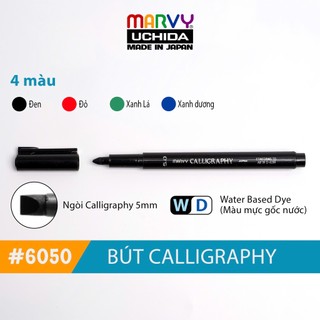 Bút Viết Nét Thư Pháp Marvy Uchida 6000