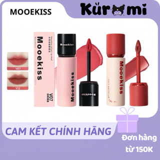 [HỎA TỐC MOOEKISS] Son Kem Mooekiss Loại Son sáng da Son bóng mỏng nhẹ dưỡng ẩm tint lì không khô môi 3g KUROMICOSMETIC