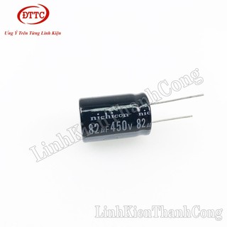 Tụ Hóa 82uF 450V 500V Chân Mềm