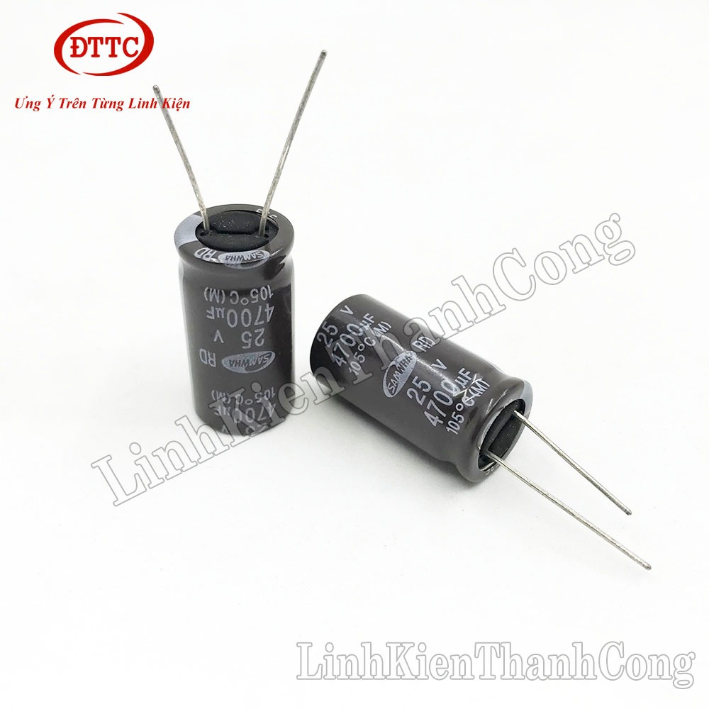 Tụ Hóa 4700uF 25V Kích Thước 16x25mm 16x30mm
