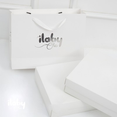 Túi giấy ILABY [HÀNG TẶNG KHÔNG BÁN] túi giấy đựng quà tặng quần áo ilaby thiết kế dễ thương