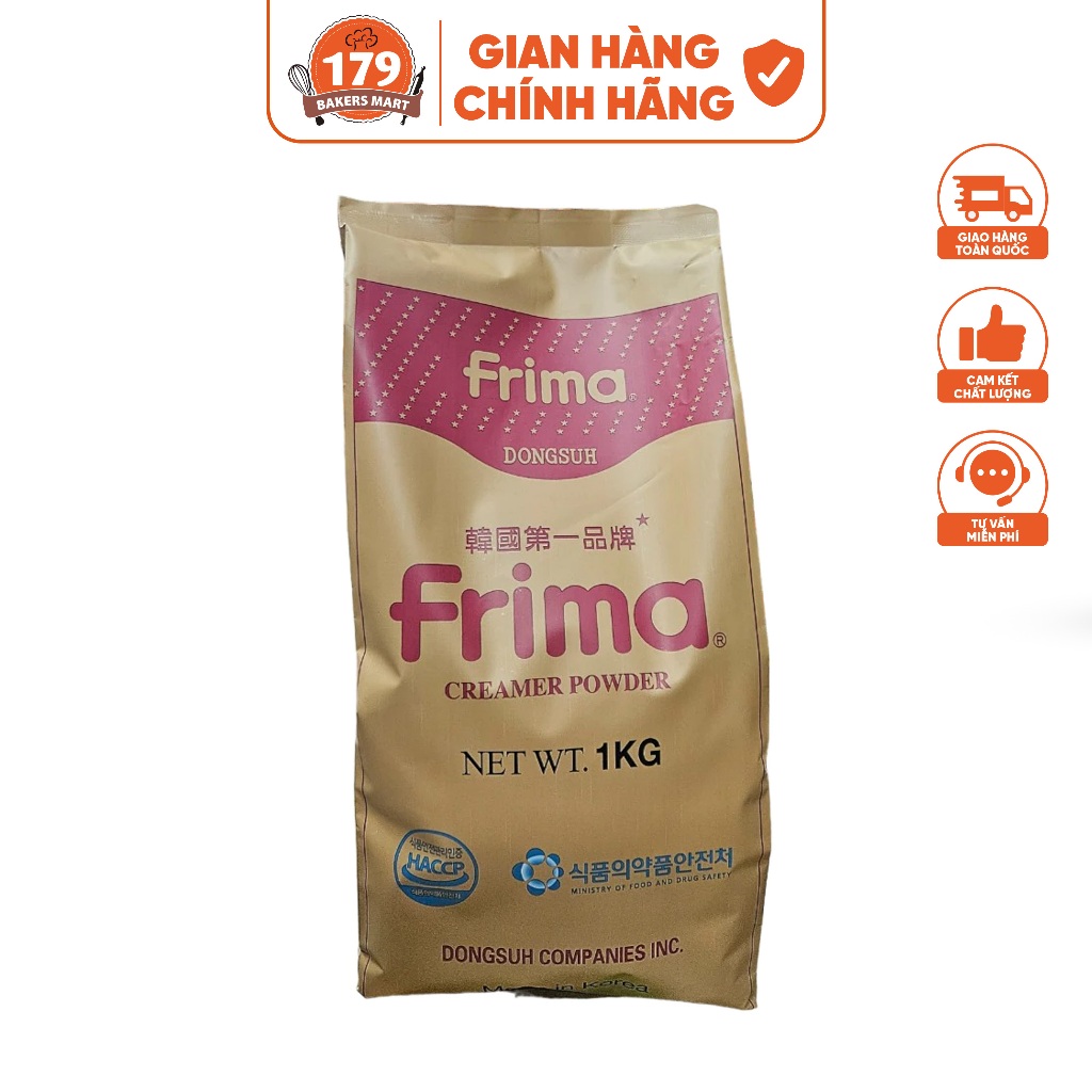 Bột kem không sữa frima bịch 1 kg