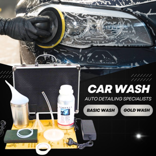  Bộ làm mới chóa pha đèn làm mới nhựa trong Mica đèn pha xe ,nano phục hồi đánh bóng ô tô-xe máy BEN SỬA XE 