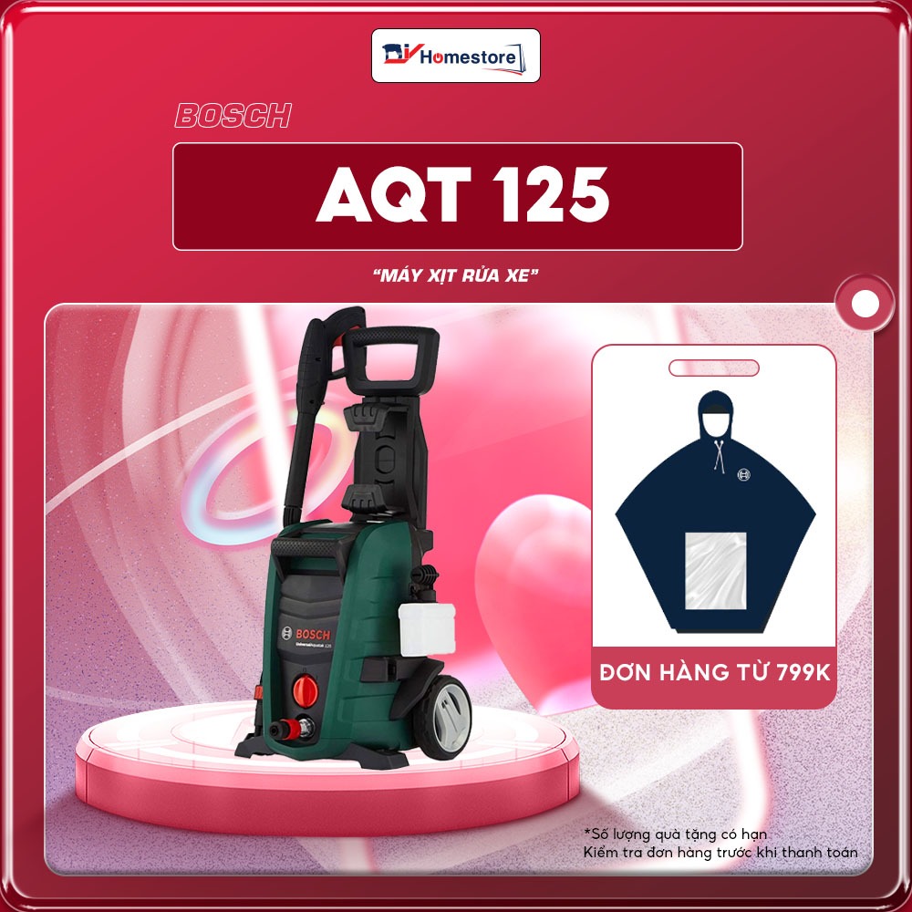 Máy xịt rửa cao áp Bosch Aquatak 125