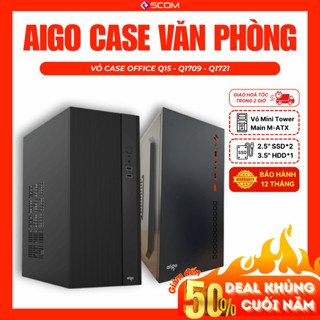 Vỏ case máy tính Aigo Business Office chính hãng PC văn phòng giá rẻ Q15 Q1709 Q1721)
