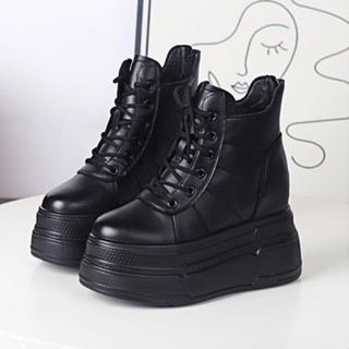  Giày Bốt đế xuồng Giày cổ cao 10CM PB880-4237 