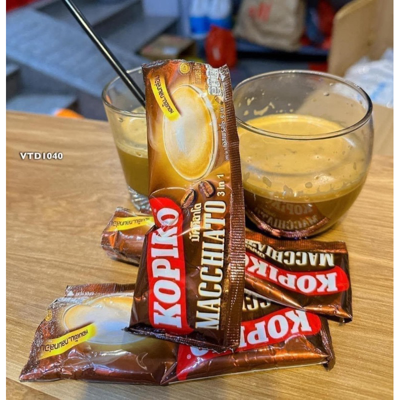 Cà phê thái, cafe kopico, coffee kopiko machito thái