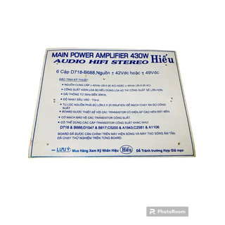 Bo công suất 12 sò 430W