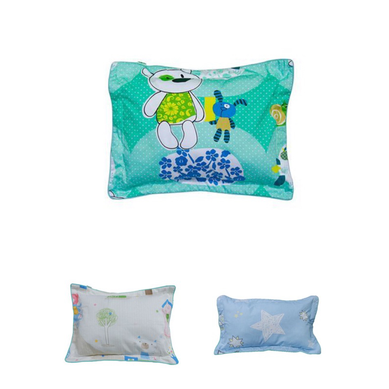 Gối đầu trẻ em cotton hoa 30x40, 30x50 com Hometex