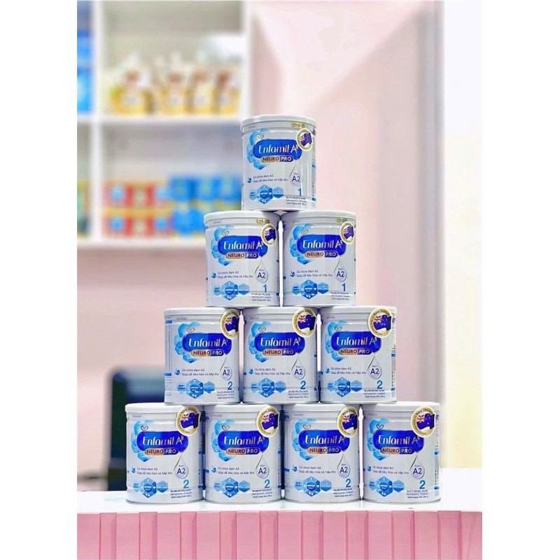 [CHÍNH HÃNG] Sữa Enfamil A2 Neuropro số 1, số 2 cho bé 0-12 tháng 350g
