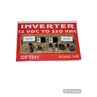 Bo inveter đỏ từ 12v ra 220 , bo kích để đổi điện