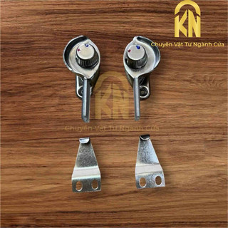 Khóa sò vặn xanh đỏ cửa sổ lùa chất liệu inox