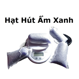 Hạt Hút Ẩm Xanh Đổi Màu Dùng Cho Máy Ảnh - Gói 200g