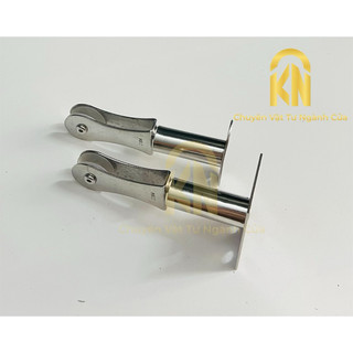 Trụ eo lan can cầu thang kính cường lực inox 304