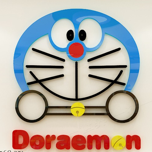 🌻DECAL DÁN TƯỜNG 3D MẪU 4 🎀 DORAEMON HOUSE