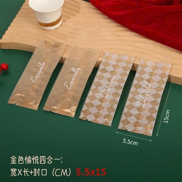 Túi Đựng Bánh Thuyền ( xấp 100c)
