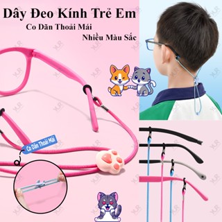  Dây đeo kính trẻ em nhiều họa tiết sắc màu chống quên chống rơi hiệu quả 