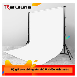  Khung giá treo phông nền di động chữ U chụp ảnh quay video lookbook,ảnh cưới livestream nhiều size 