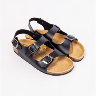 Giày dép quai hậu nam nữ văn phòng đế trấu 2 quai ngang cực xinh BIOLINE - PU02