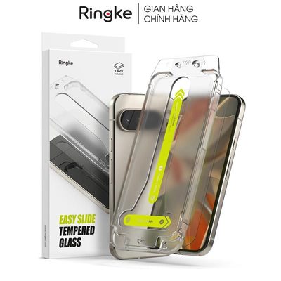 [Combo 2] Dán cường lực Google Pixel 11 / Pixel 10 / Pixel 9 RINGKE Easy Slide Tempered Glass