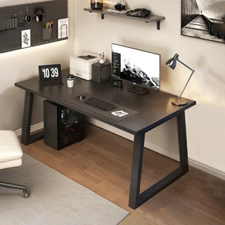 Bàn học thông minh TOPV có ổ điện bàn gaming đen bàn chữ u k l bàn gỗ làm việc tại nhà làm việc văn phòng 1m2