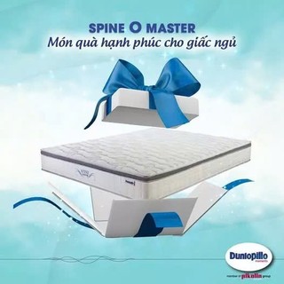 Đệm Lò Xo Dunlopillo Spine-O-Master  Túi 1 Sợi Hỗ Trợ Cột Sống Vững Chắc, Kháng Khuẩn - Cao 26cm