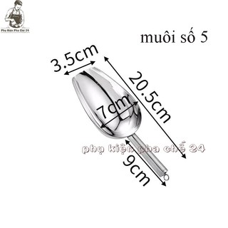 Muôi Xúc Đá Inox|Muôi Xúc Hạt