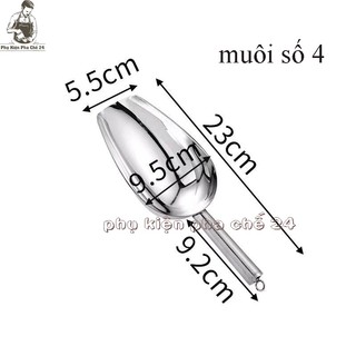 Muôi Xúc Đá Inox|Muôi Xúc Hạt