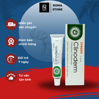  Kem bôi ngứa vảy nến khô da Clinoderm Thái Lan tuýp 15g hỗ trợ giảm v.iêm n.ấm móng 