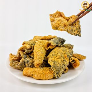 Da Cá Trứng Muối Tasty Food - Túi zip 500G SP097