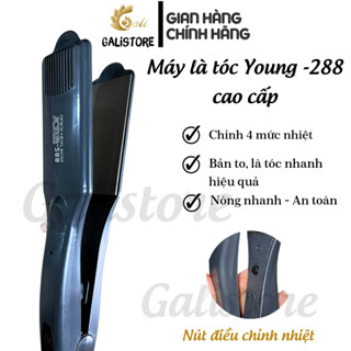Máy Là Tóc,Máy Ép Duỗi Tóc Thẳng 4 Mức Chỉnh Nhiệt Young