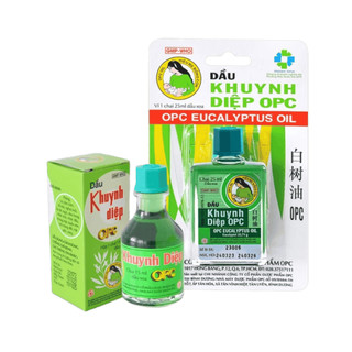 Dầu Khuynh diệp OPC nhãn hiệu "Mẹ bồng con" 25ml (Xông mũi họng-vết đốt côn trùng) - Chính hãng OPC