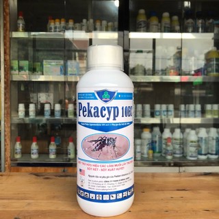 Thuốc diệt muỗi Pekacyp 10EC (Chai 1 lít) sử dụng
