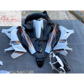  Dàn áo sirius màu trắng phối đen dán sẵn tem ốp đầu si hello hàng 1 2. 