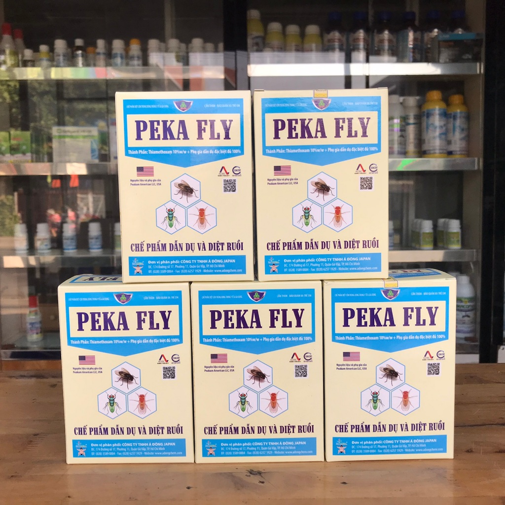 Thuốc diệt ruồi dạng bả Peka fly(10g)