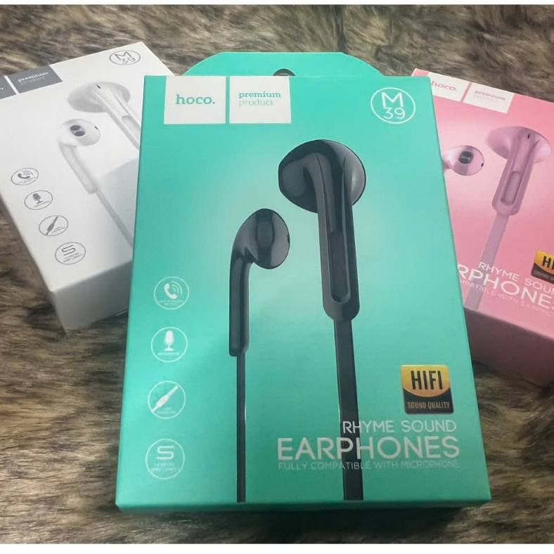 Tai nghe dây M39 , tai nghe hoco M39 , tai nghe jack 3.5