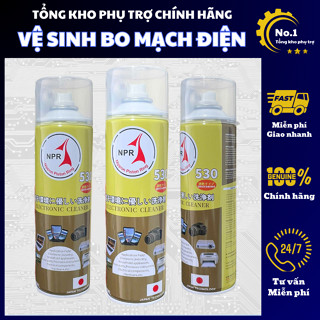 Vệ Sinh Bo Mạch Điện Tử - Vệ Sinh Mạch Điện - Chai Xịt Tẩy Rửa Bo Mạch, Điểm Tiếp Xúc Điện Tử NPR Chính Hãng 530