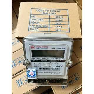 Công tơ điện tử xoay chiều 1 pha