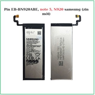 Pin samsung  EB-BN920ABE ,Note 5 N920,mới