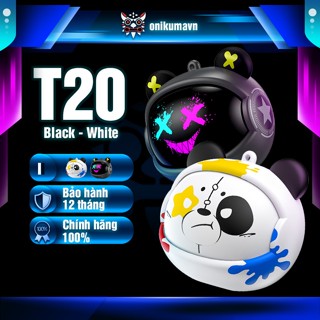 Tai nghe Bluetooth ONIKUMA T20 Tai Nghe Không Dây Âm Thanh HIFI Bass Mạnh, Tặng Kèm Dây Đeo