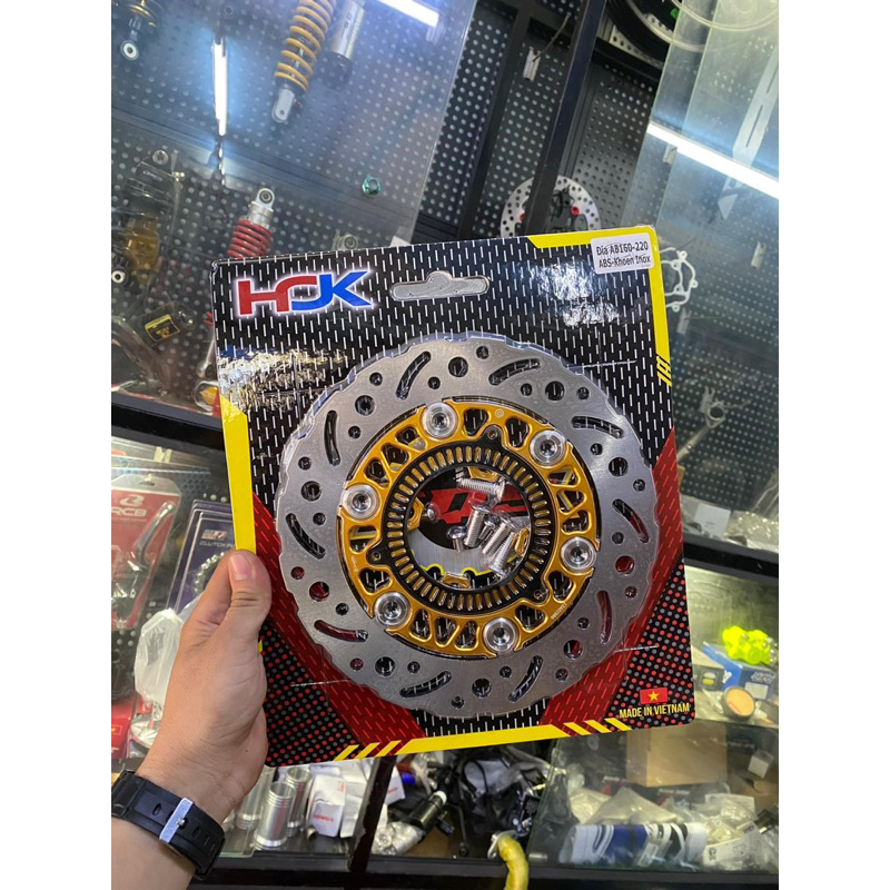 Đĩa thắng trước AB 160abs size 220mm 4lỗ